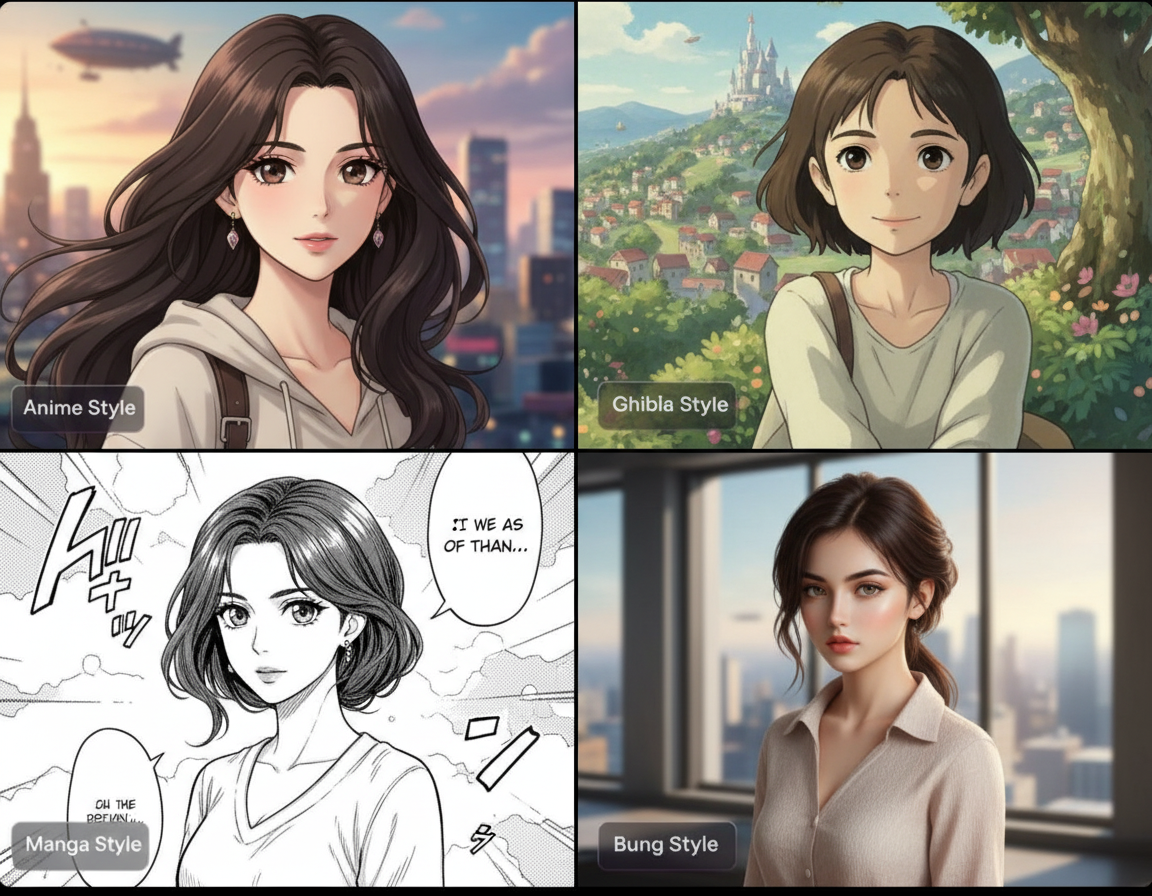 image to image ai generator result